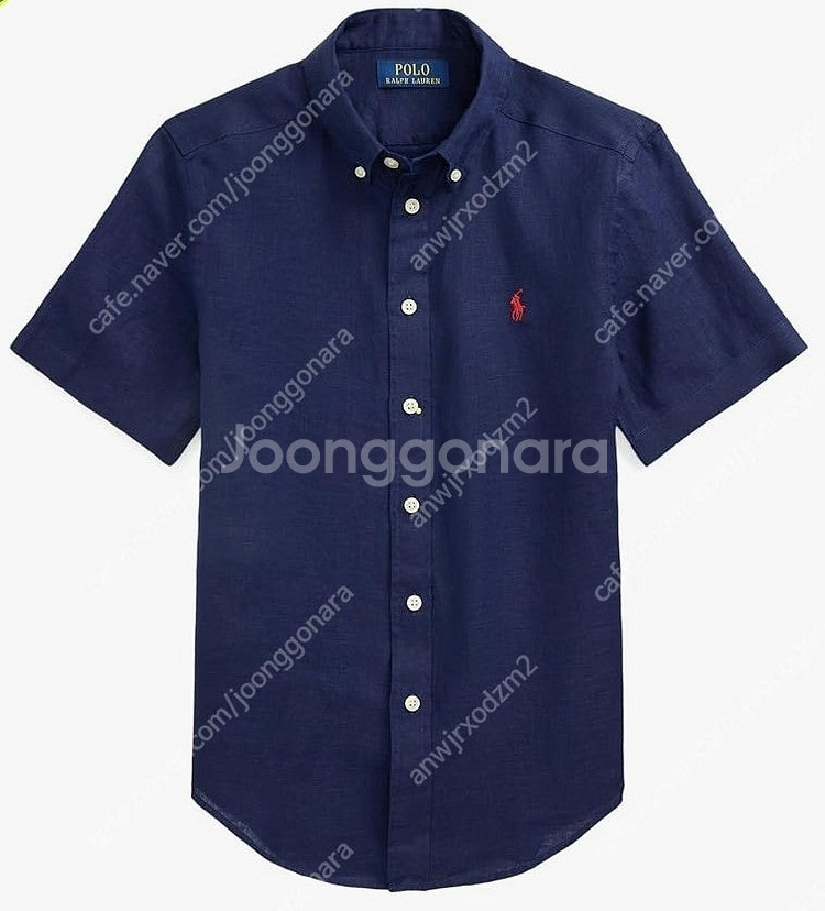 [보이즈L,XL]폴로랄프로렌키즈 린넨반팔셔츠 팝니다--1