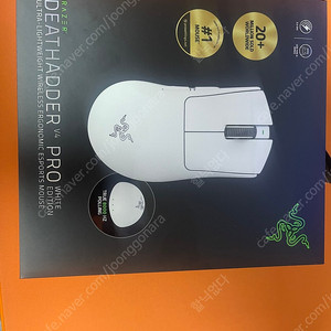 레이저 데스에더 V4 pro 데브사 화이트 판매합니다