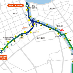 강남평화 마라톤 풀코스 배번 구합니다