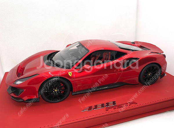 [구매] 1:18 BBR Ferrari 488 Pista f1 2007 블랙휠 버전 - 안심되는 중고거래