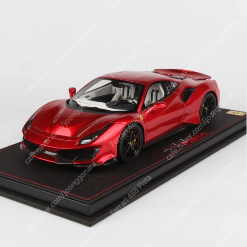 [구매] 1:18 BBR Ferrari 488 Pista f1 2007 블랙휠 버전 이미지