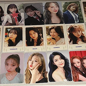 우주소녀 포토카드 일괄 1.5 양도합니다.