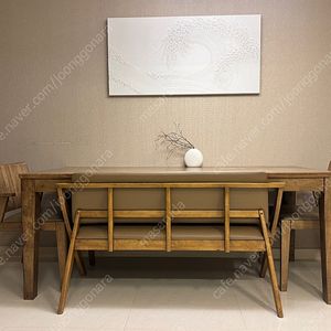 원목식탁,벤치의자,의자2개