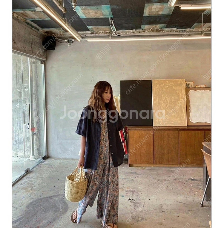 율하네 율하맘 끈점프수트 일본수입원단 160이상사이즈--5