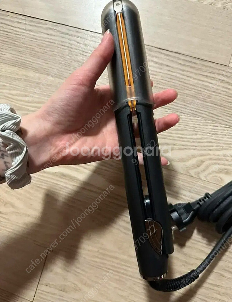 글램팜 gp225 클리닉 진동 고데기--0