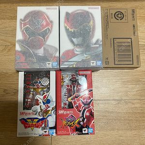 shf 쿄류레드,고카이레드,돈모모타로,젠카이저,투카이저 미개봉 일괄 팝니다