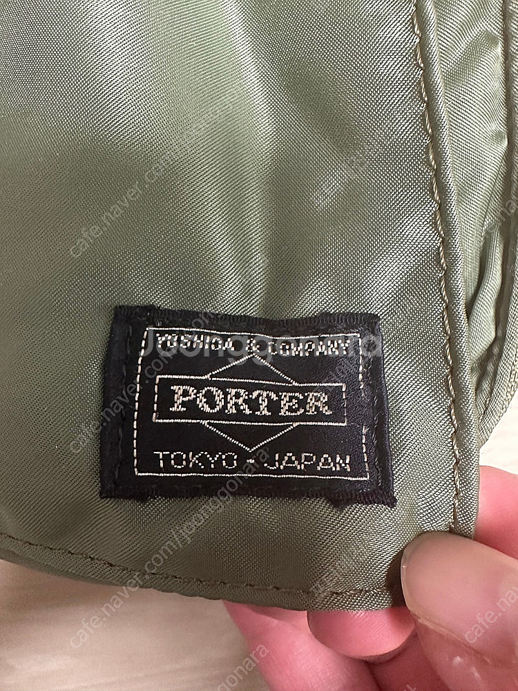 PORTER 요시다 포터 탱커 숄더백 세이지 그린 XL--1