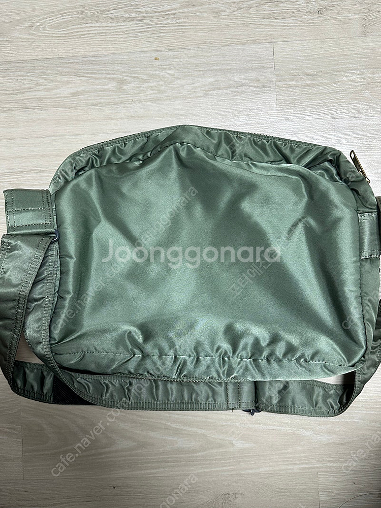 PORTER 요시다 포터 탱커 숄더백 세이지 그린 XL--4