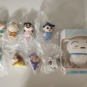 (미개봉)짱구피규어8종+흰둥이 무드등(택포2)