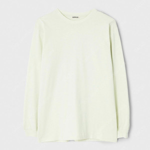 [4] Auralee 오라리 LUSTER PLAITING L/S TEE