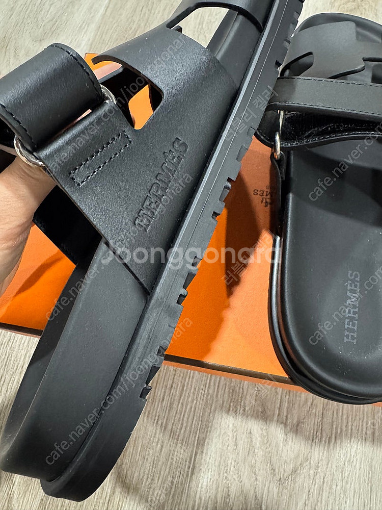 Hermes) 에르메스 시프레 샌들, 여성 36사이즈--2