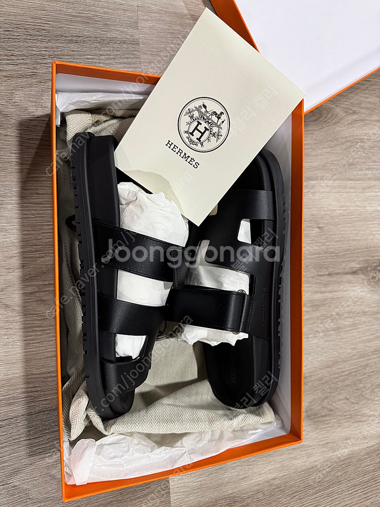 Hermes) 에르메스 시프레 샌들, 여성 36사이즈--4