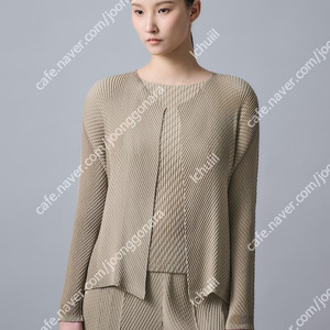 이세이미야케 롬버스 가디건,플리츠플리즈 ~