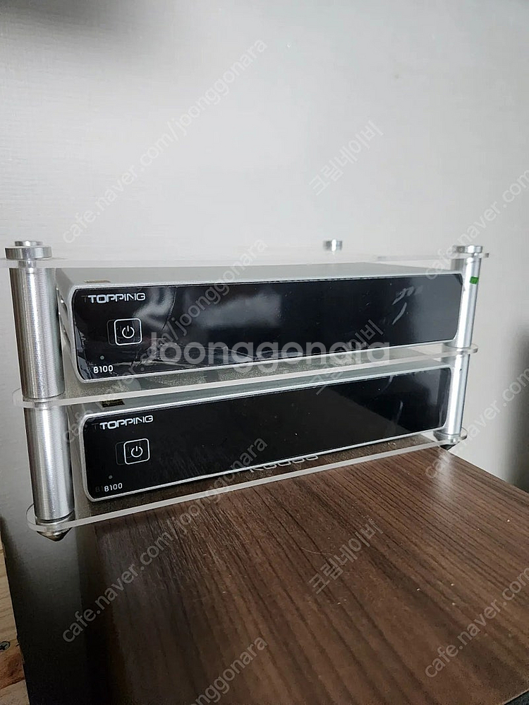 토핑 B100 모노 모노 파워앰프 전용랙 포함 거의 새...--0