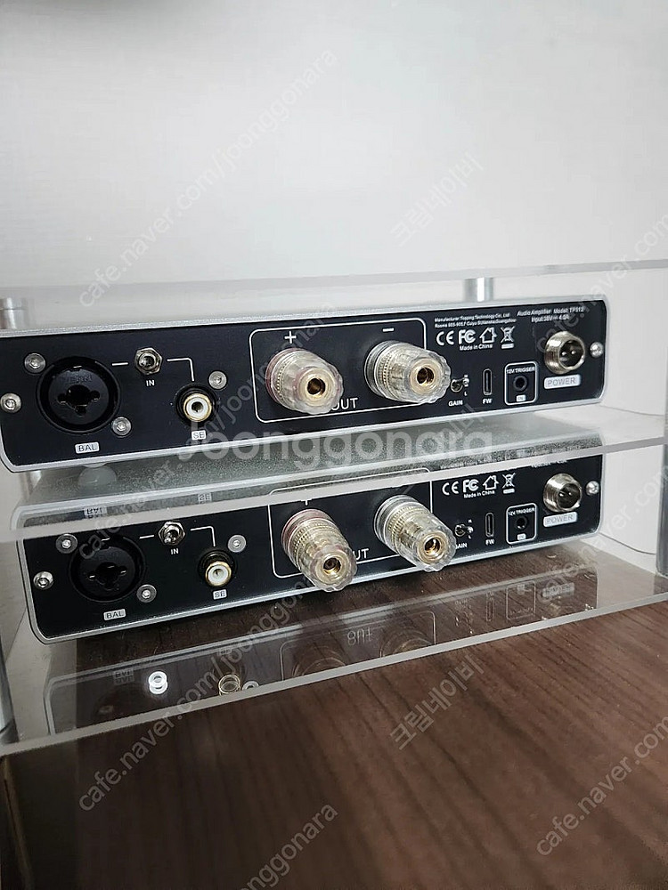 토핑 B100 모노 모노 파워앰프 전용랙 포함 거의 새...--1