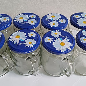 (새제품) 국산 듀크 유자병 손잡이 밀페 뚜껑 500ml 팝니다