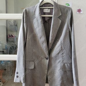 라인어디션 린넨 자켓
