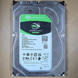 시게이트 3.5" 2T HDD