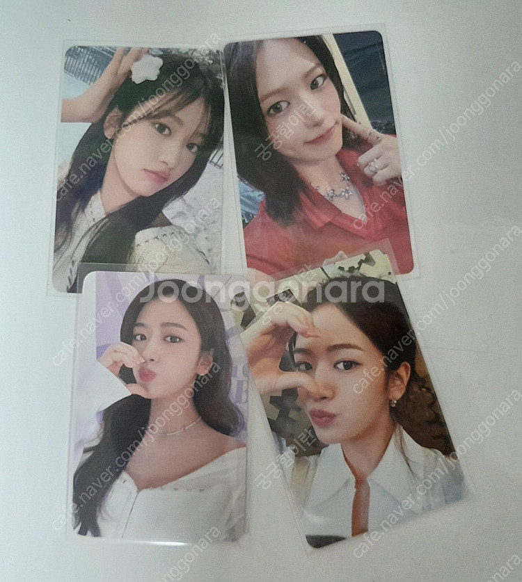 덤드림 당일배송)아이브 유진 정품 포카 4장 일괄--0