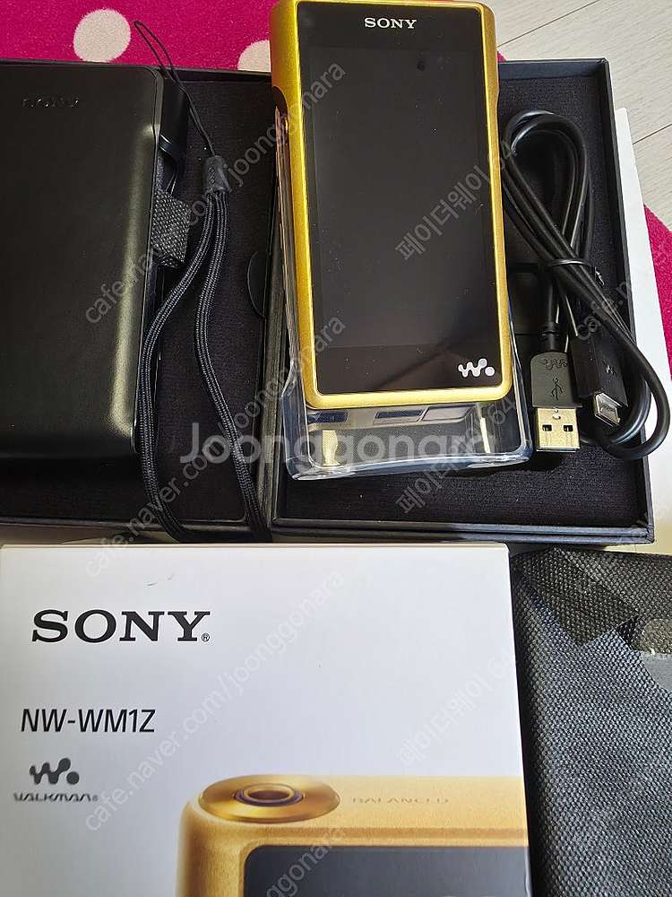 SONY NW-WM1Z 금덩이1--0