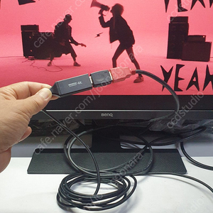 C to hdmi 휴대폰 4K 미러링 3M 케이블 ST-MC100