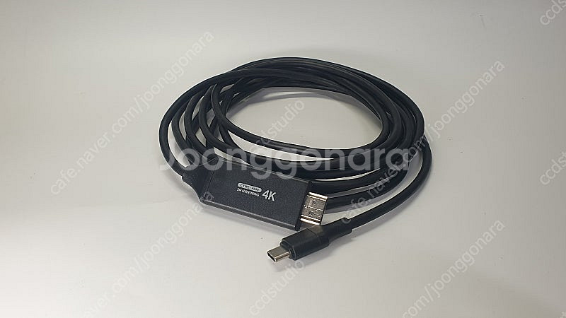 C to hdmi 휴대폰 4K 미러링 3M 케이블 ST...--3