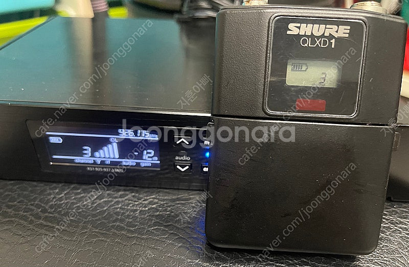 Shure QLXD4 QLXD1 디지털 무선마이크 팝니...--4