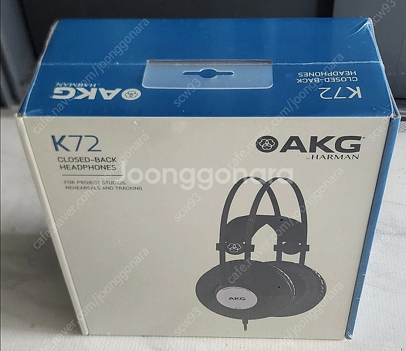 AKG K72 헤드폰 헤드셋 완전새것! 비닐도안뜯음--1