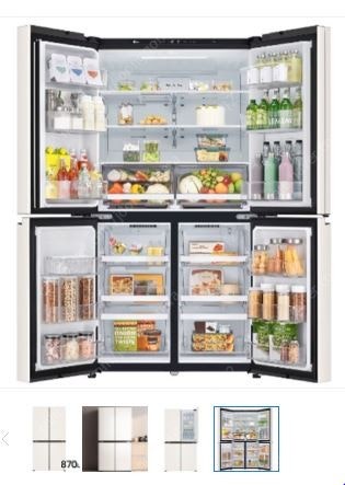 LG 냉장고 T875MEE111 + LG드럼세탁기 FG--0