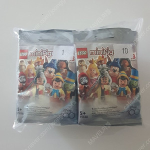 레고 미니피규어 71038 디즈니 시즌3 100주년 18종 풀세트