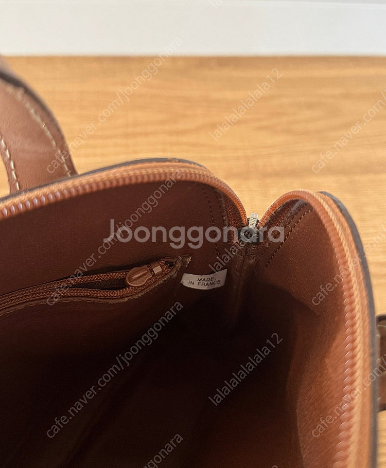 꾸레쥬 가방, 빈티지꾸레쥬 정품 가죽백--5