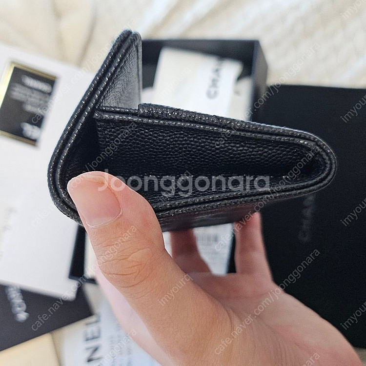 샤넬보이카드지갑 엔틱금장 택포72만 (마지막가격)--4