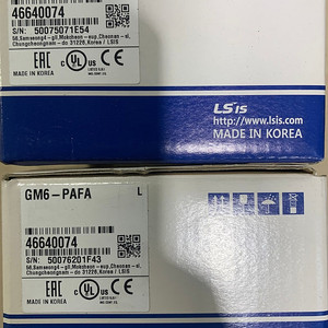 ls plc gm6-pafa 2ea 판매