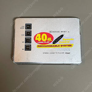 아이와 AIWA 워크맨 PX687 골드컬러 재생잘됨