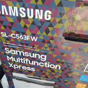 삼성칼라복합기 sl-c563fw 판매합니다