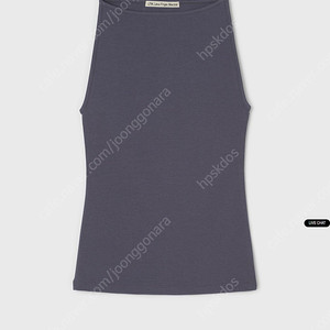 lfm 엘에프엠 렉스핑거마르쉐 Boat Neck Sleeveless / Blue Gray