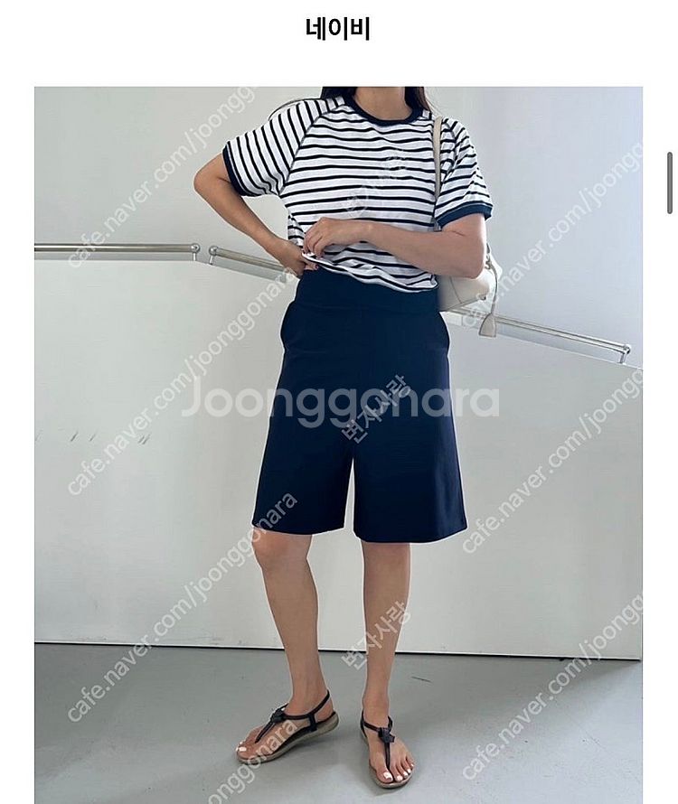 꺌랑 세상편한반바지(세편반바지) L네이비--6