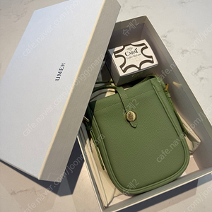 유메르 메르레브 포니백 베르데그린 새상품(실착0회)