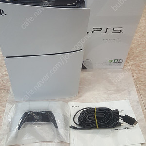 PS5 슬림 디스크에디션 2018A 박스풀셋 판매합니다.