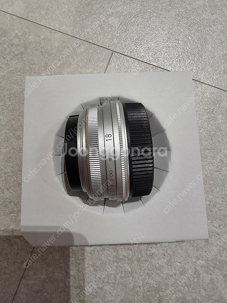 보이그랜더 렌즈 x마운트 컬러스코파 18mm 실버, b...--5