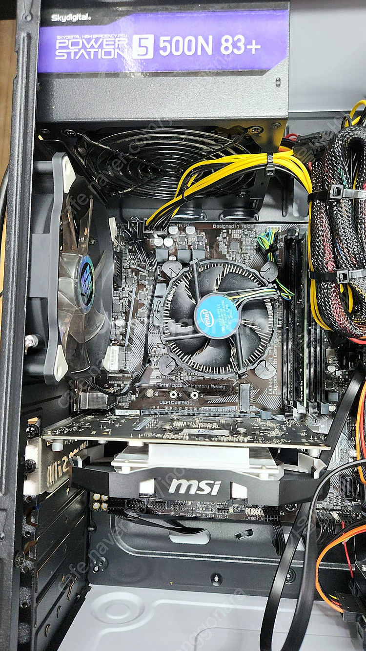 게이밍PC i5-10400 RAM16G GTX1050T...--4