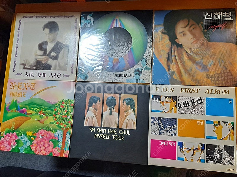 신해철 LP 6매일괄--0