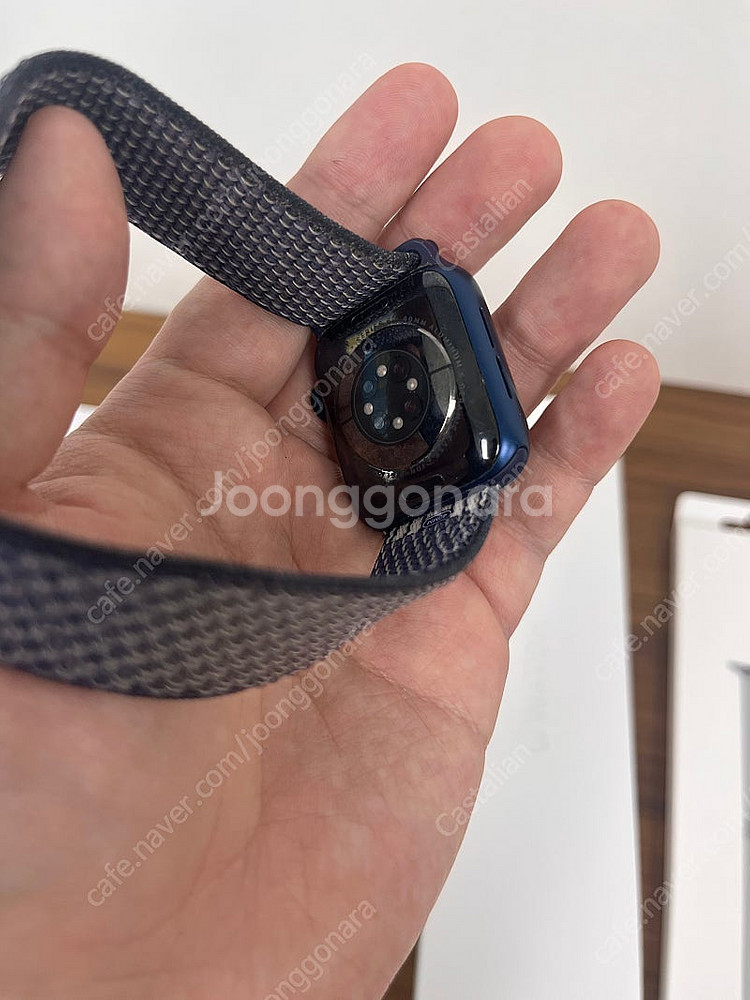 애플워치6 40mm 네이비--2
