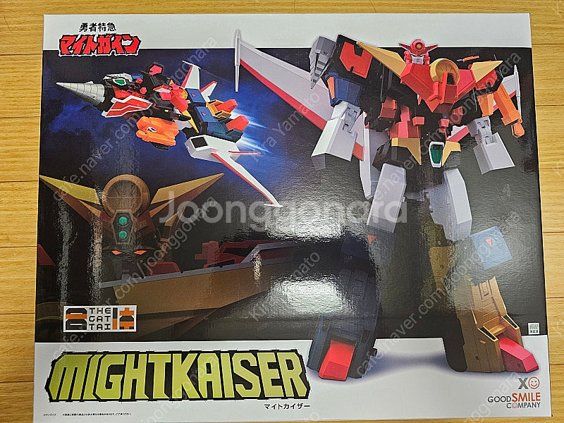 더합체 마이트가인&마이트카이저(개봉품 특전포함)+마이트건너&카이저캐리어(미개봉품 특전포함) 팝니다.--2