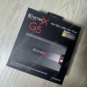 사운드 블라스터 G5 풀박스 (새상품급)