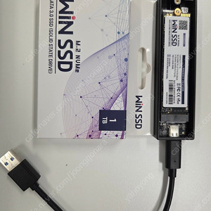 [택포]M.2 SSD 1TB + 외장케이스