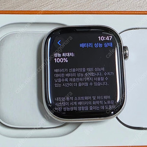 애플워치10 에르메스 46mm 팝니다