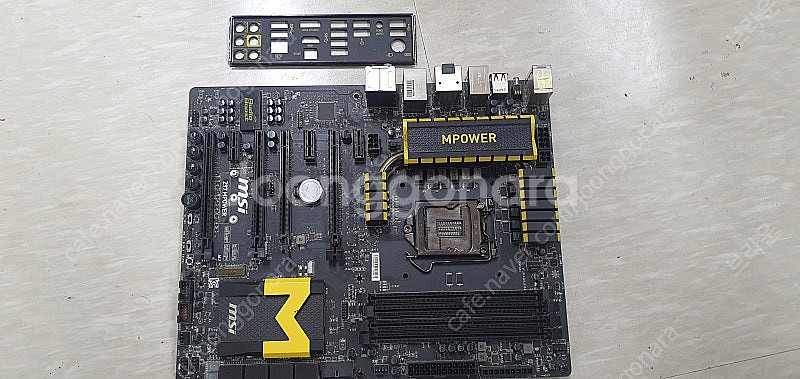 메인보드 ( MSI Z97MPOWER) 고장?--1