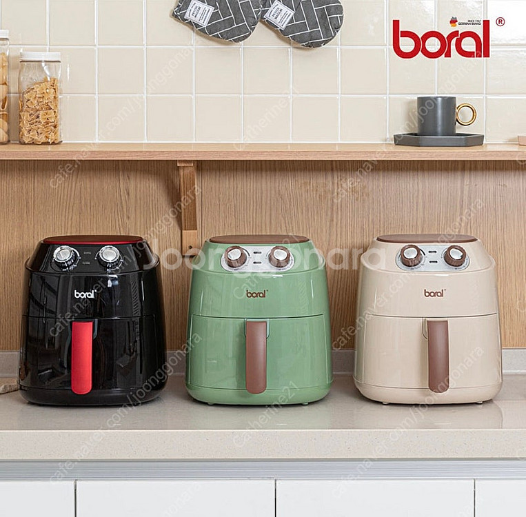보랄 더 셰프 에어프라이어 오븐 프라이팬 냄비 5L H...--0