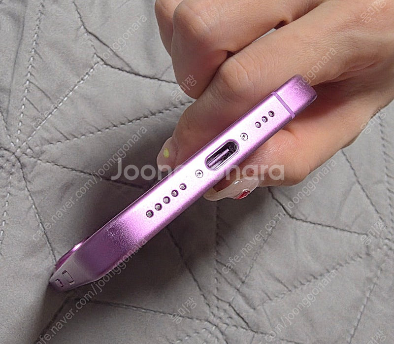 아이폰 16 핑크 128GB--6